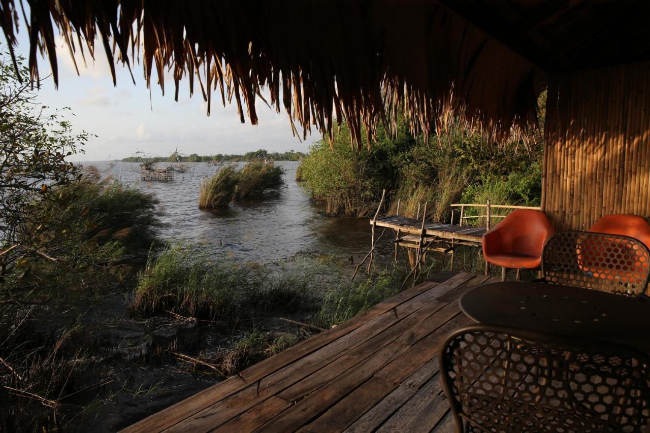 Wetlandcamp บ้านชายเล Phatthalung Ngoại thất bức ảnh